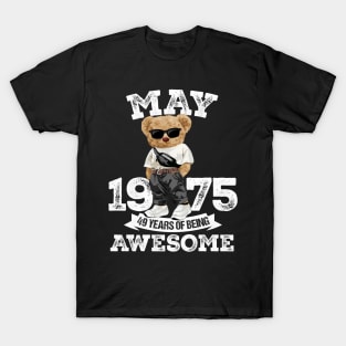 49 Years Of Being Awesome May 1975 T-Shirt